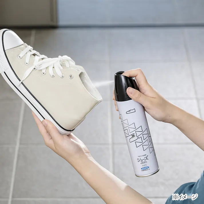 フマキラー シューズの気持ち 無香性 デザイン缶 280ml