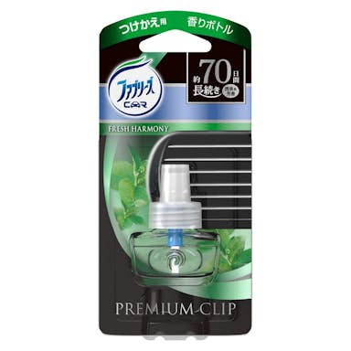 P＆G ファブリーズ クルマ プレミアムクリップ フレッシュハーモニー 7ml つけかえ用(販売終了)