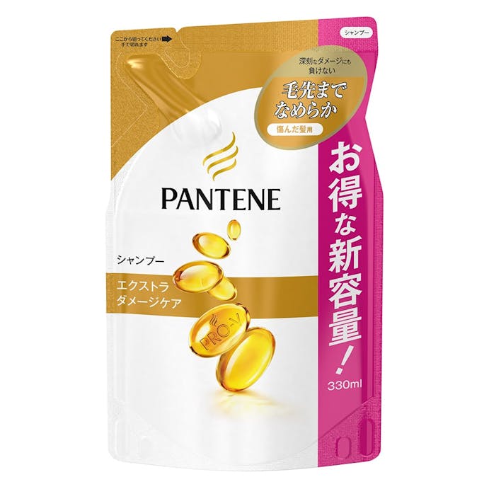 P＆G パンテーン エクストラダメージケア シャンプー 詰替 330ml(販売終了)