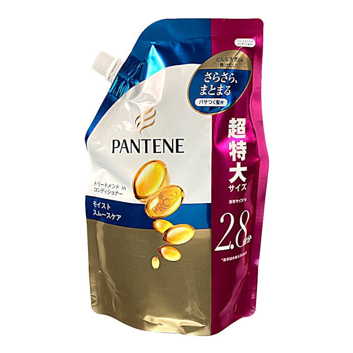 P＆G パンテーン モイストスムースケア トリートメントコンディショナー 詰替 特大 860g(販売終了)