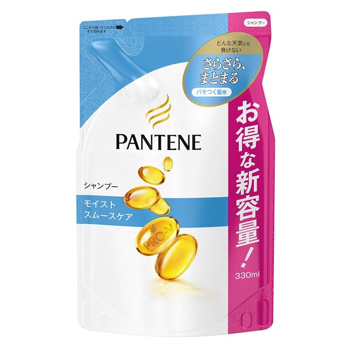 P＆G パンテーン モイストスムースケア シャンプー 詰替 330ml(販売終了)