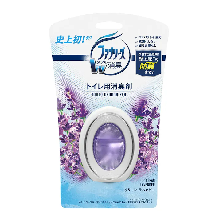 P&G ファブリーズ W消臭 トイレ用 クリーン・ラベンダー 6ml(販売終了)
