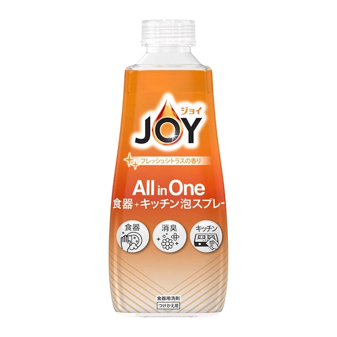 P＆G ジョイ All in One 食器+キッチン泡スプレー フレッシュシトラス 付替 300ml