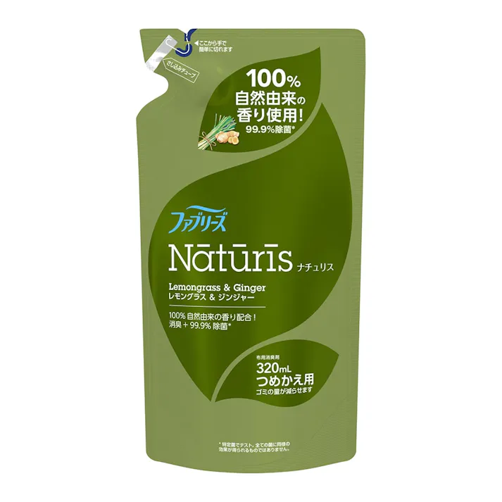 ファブリーズ ナチュリス レモングラス&ジンジャー 詰替 320ml