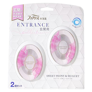 P＆G ファブリーズ W消臭 玄関用消臭剤 スイート・ピオニー＆ミュゲ 7ml×2個