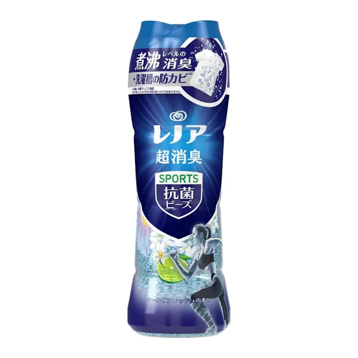 レノア超消臭抗菌ビーズ スポーツ クールリフレッシュ&シトラスの香り 490ml(販売終了)