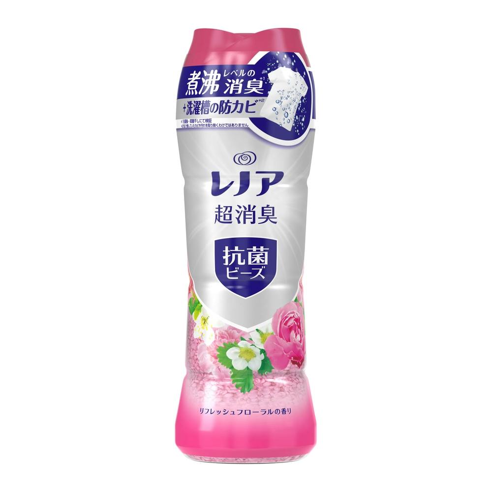 M4_P＆G レノア超消臭抗菌ビーズ リフレッシュフローラルの香り 490ml