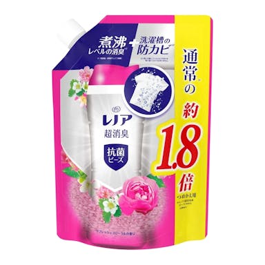 P＆G レノア超消臭抗菌ビーズ リフレッシュフローラルの香り 詰替 760ml(販売終了)