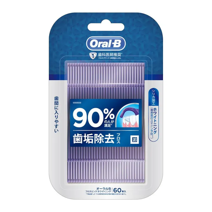 P&G ブラウン オーラルB フロスピック ホワイトニング 60本入(販売終了)