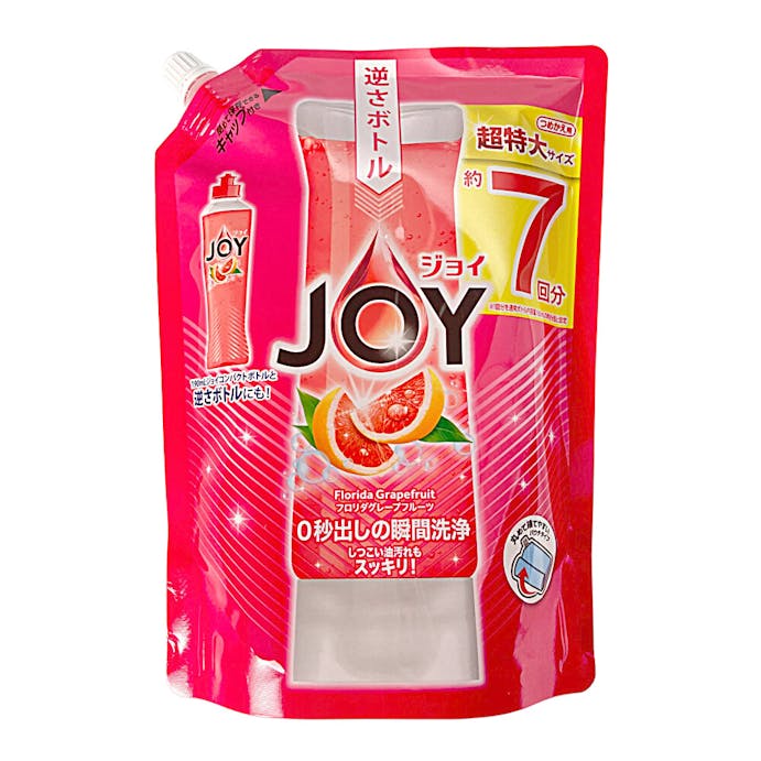 ｐ ｇ ジョイコンパクト フロリダグレープフルーツの香り つめかえ用 超特大 １０６５ｍｌ ホームセンター通販 カインズ