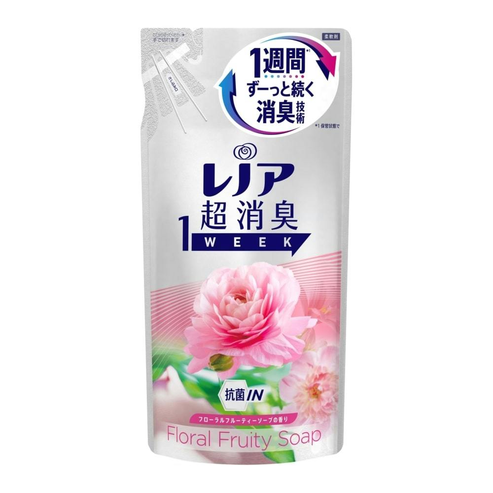 P G レノア超消臭1week フローラルフルーティーソープの香り 詰替 400ml ホームセンター通販 カインズ