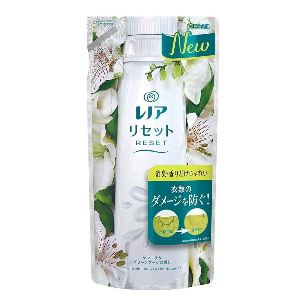 P＆G レノアリセット 柔軟剤 ヤマユリ＆グリーンブーケの香り 詰替 480ml｜ホームセンター通販【カインズ】