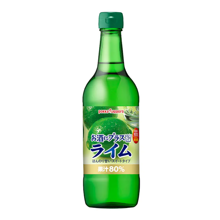 お酒にプラス ライム 540ml