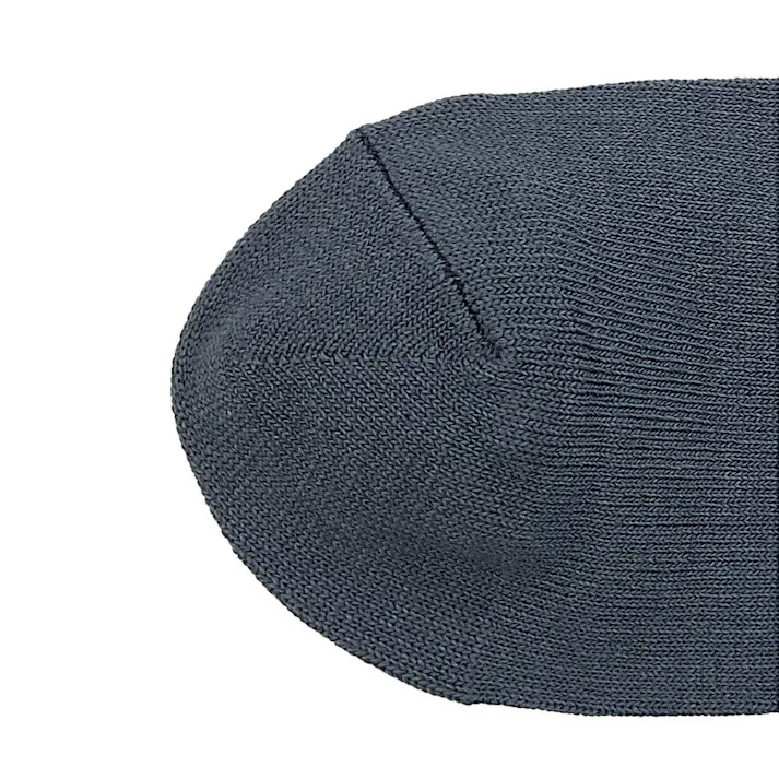 紳士 吸水爽感 スニーカー チャコール 25cm-27cm 2足組