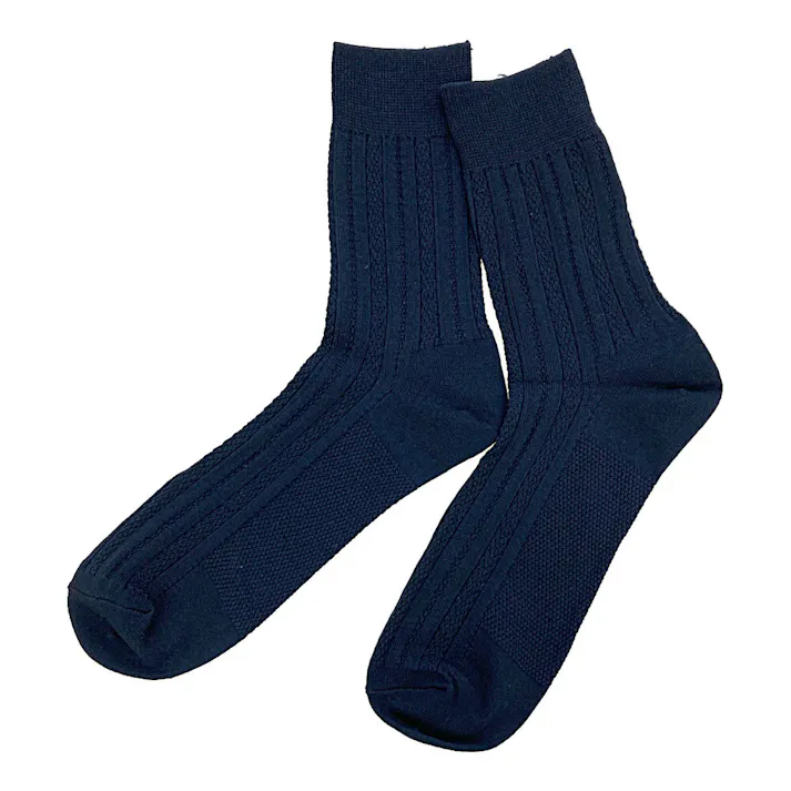 紳士 消臭爽感 ハーフ コン 25cm-27cm 2足組