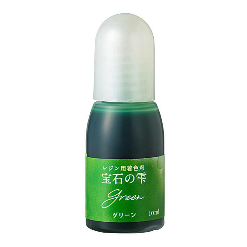パジコ レジン用着色剤 宝石の雫 グリーン 10ml