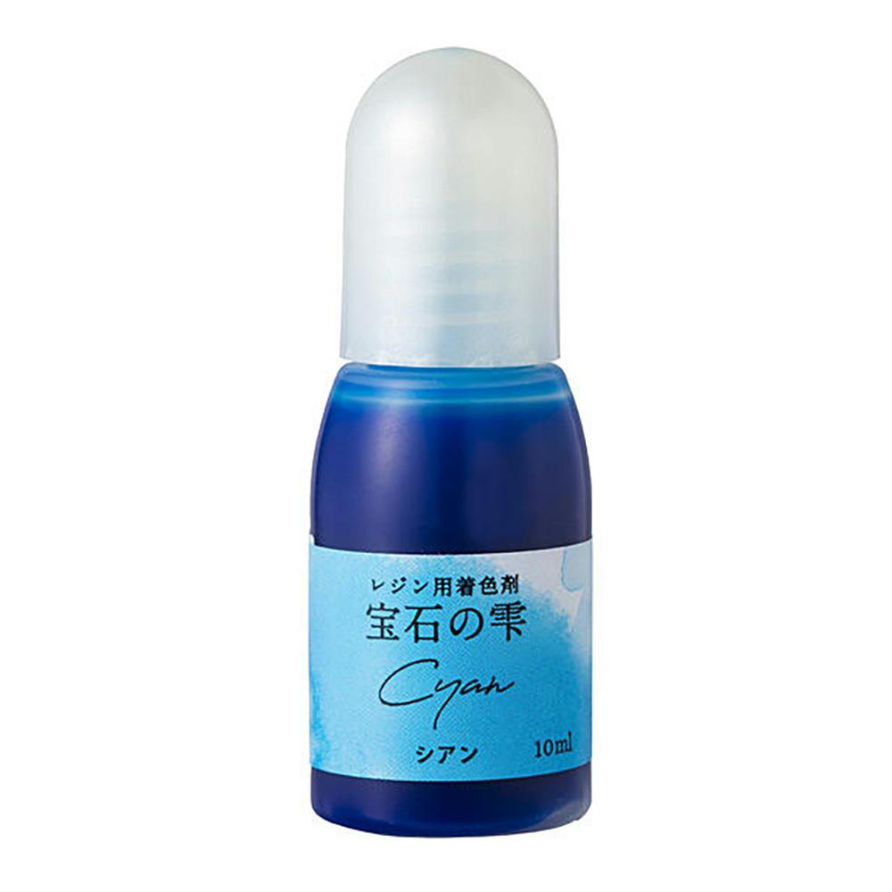 パジコ レジン用着色剤 宝石の雫 シアン 10ml