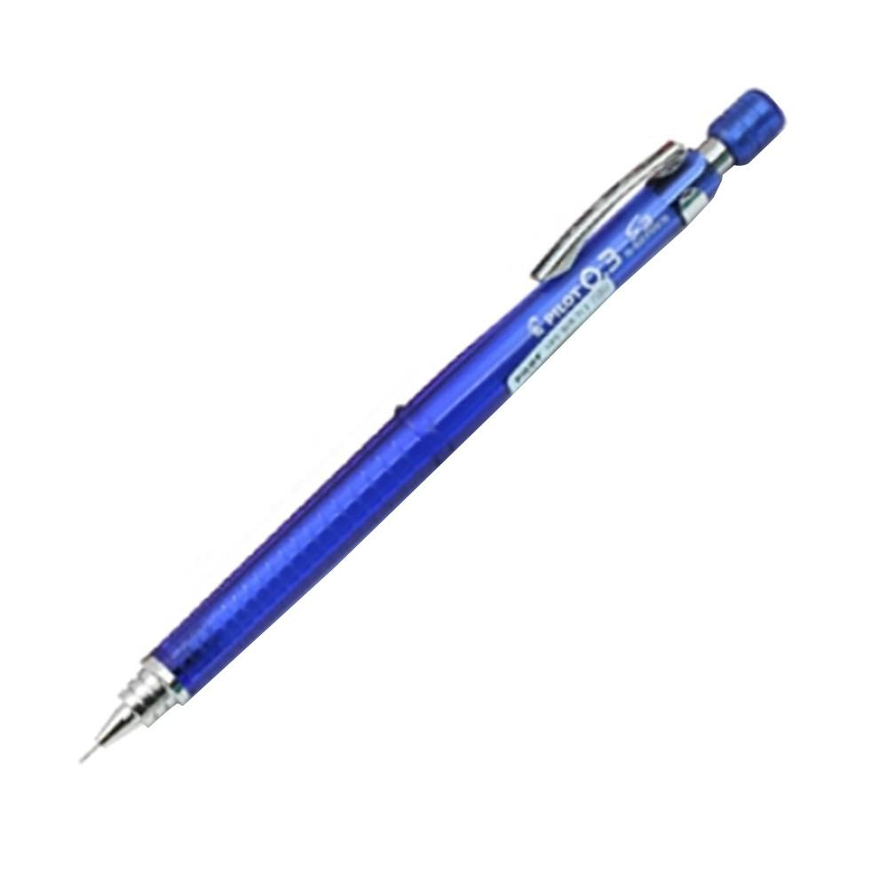 パイロット シャープペンシル エススリー 0.3mm 透明ブルー