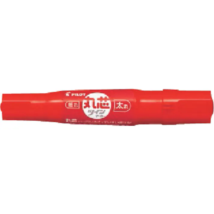 【CAINZ-DASH】パイロットコーポレーション 油性マーカー 丸芯ツインマーカー 細・太 レッド MFN15FBM-R【別送品】