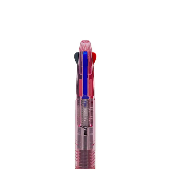 パイロット 油性ボールペン アクロボール3 0.5mm クリアピンク