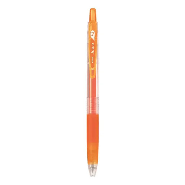 パイロット ゲルボールペン ジュース 0.5mm 蛍光オレンジ