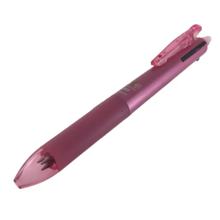 パイロット 3色ボールペン フリクションボール3 スリム 0.5mm ソフトピンク