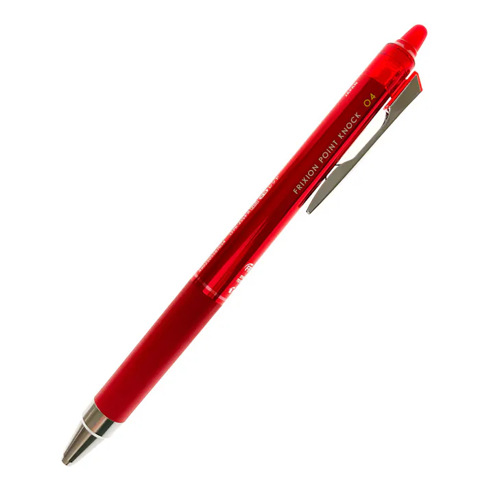 パイロット フリクションポイントノック 0.4 レッド
