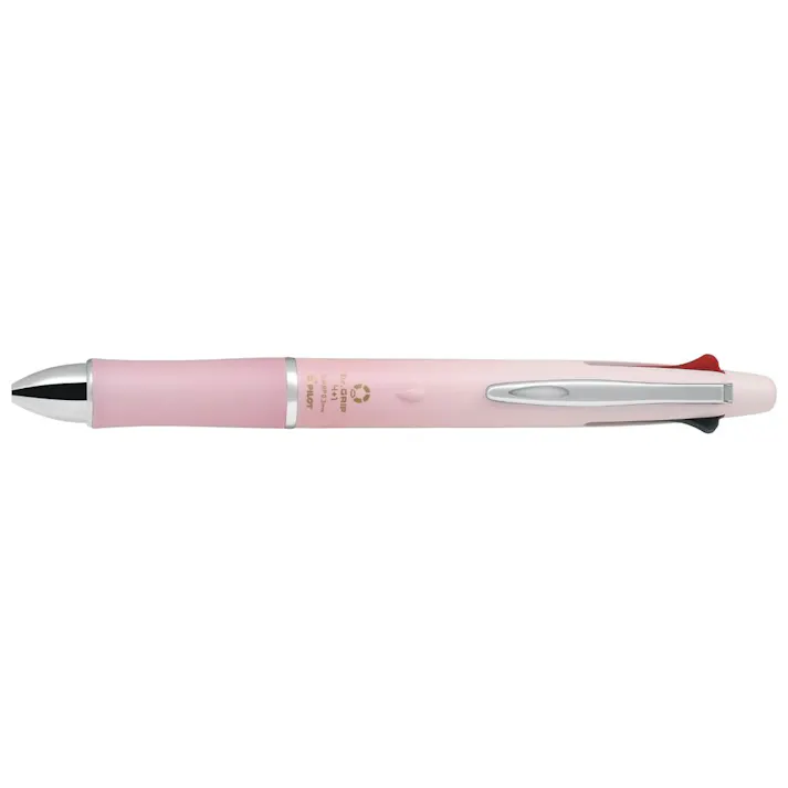 パイロット ドクターグリップ 4+1 多機能ペン ペールコーラルピンク BKHDF1SMF3-PCP