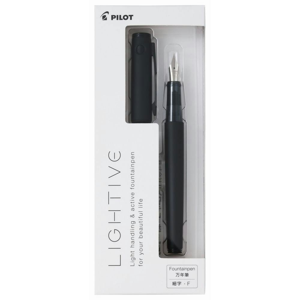 パイロット 万年筆 ライティブ 細字 マットブラック FLT-2SR-MB-F(販売
