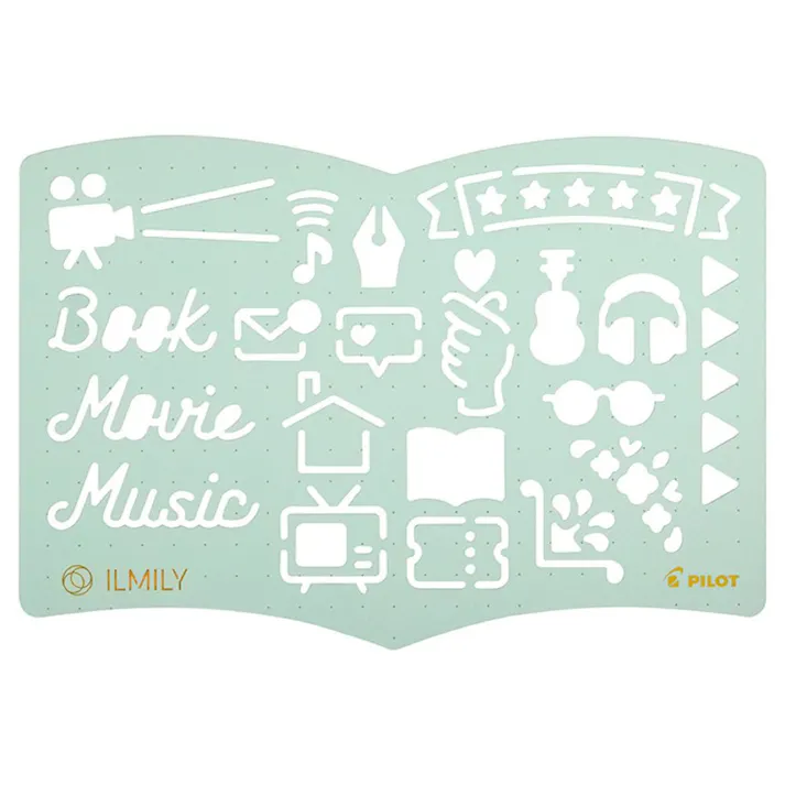 パイロット 限定イルミリー テンプレート ミントグリーン