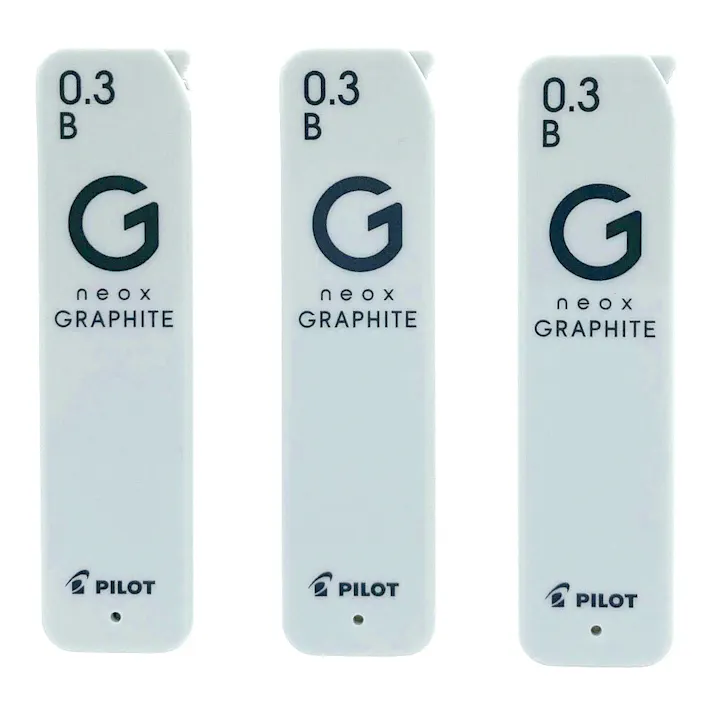 パイロット シャープ替芯 ネオックス・グラファイト 0.3mm B 3個パック