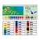 ぺんてる 絵の具 エフ水彩 ポリチューブ入り 18色セット