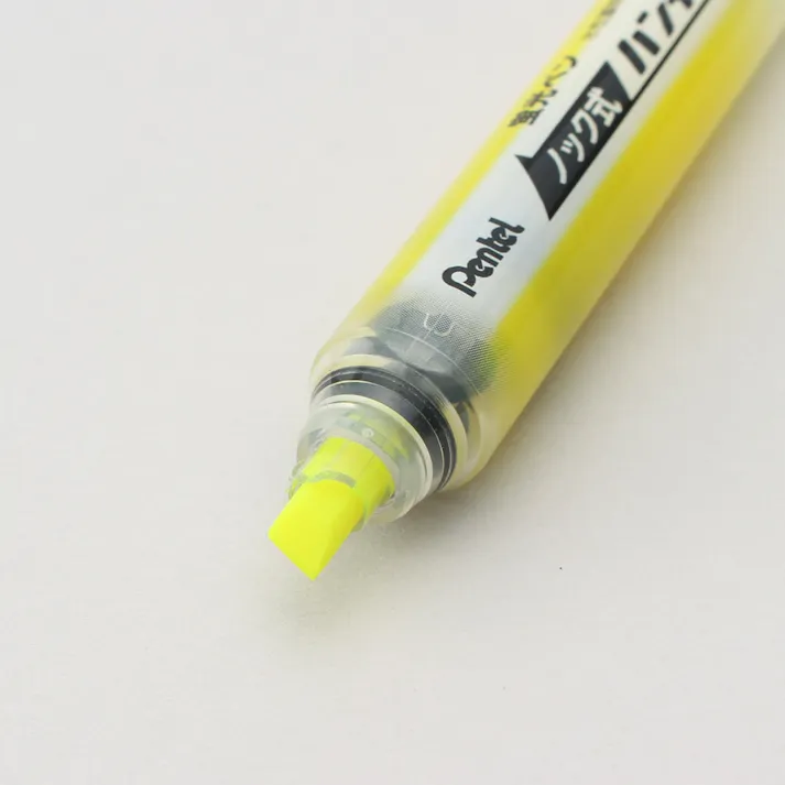 ぺんてる ハンディライン イエロー