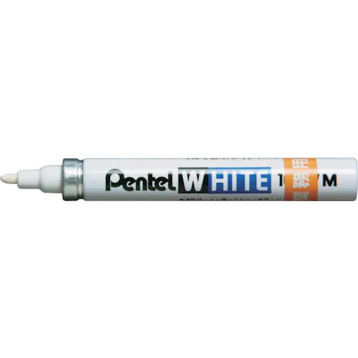 【CAINZ-DASH】ぺんてる 工業用マーカー ホワイト業務用 中字 X100W-MDG【別送品】