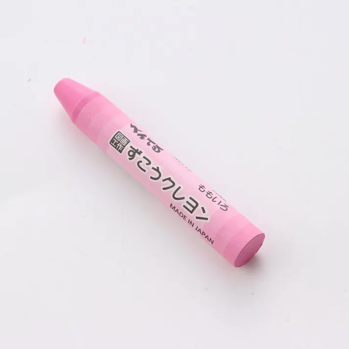 ぺんてる ずこうくれよん単色 ももいろ