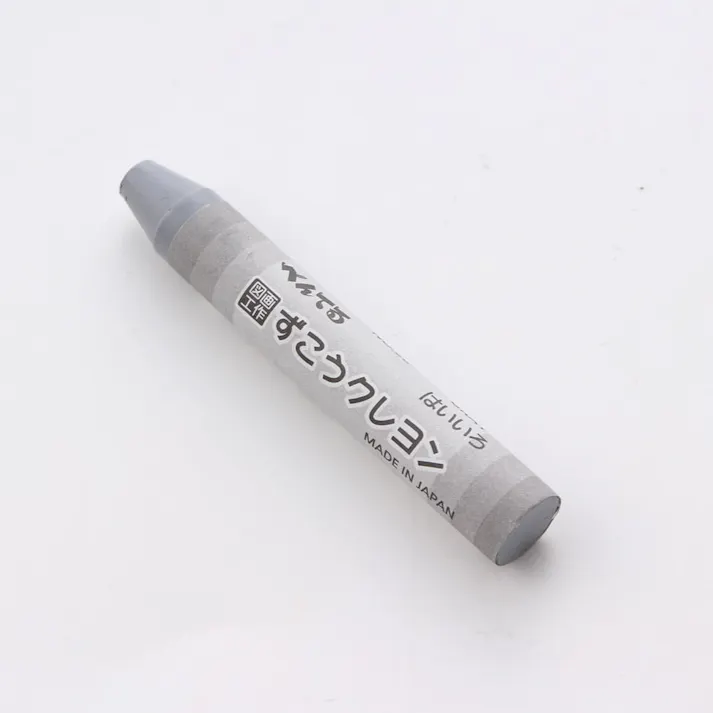 ぺんてる ずこうくれよん単色 はいいろ