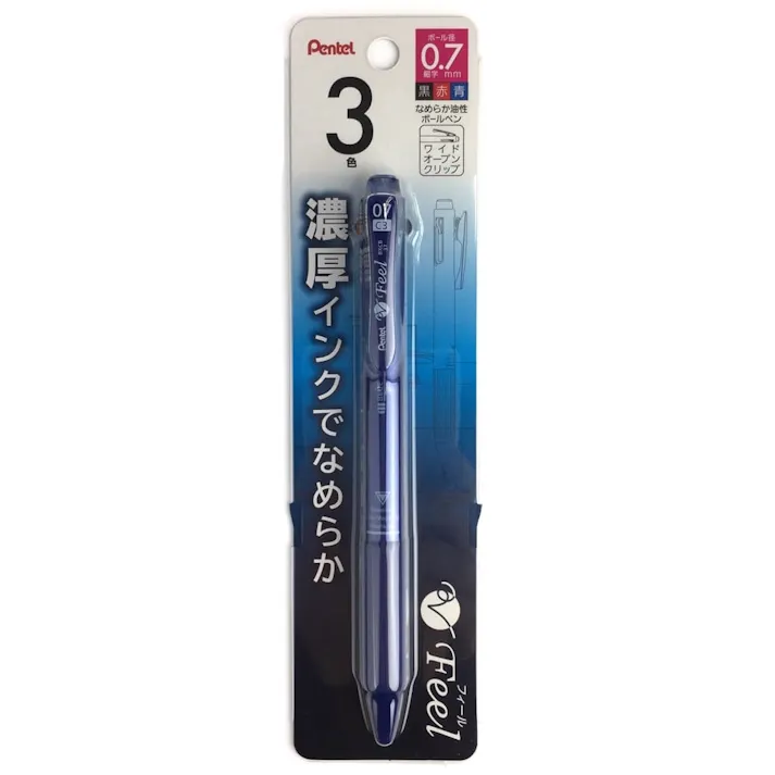 ぺんてる パックフィールC3 07 Mブルー軸(販売終了)