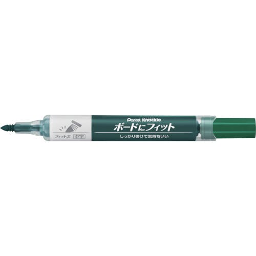 ぺんてる ノックル ボードにフィット 中字 緑 EMWL5SBF-D ホワイトボード用マーカー ぺんてる ノックル ボードにフィット 中字 緑 EMWL5SBF-D ホワイトボード用マーカー