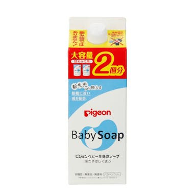 ピジョン 全身泡ソープ 詰替用2回分 800ml(販売終了)