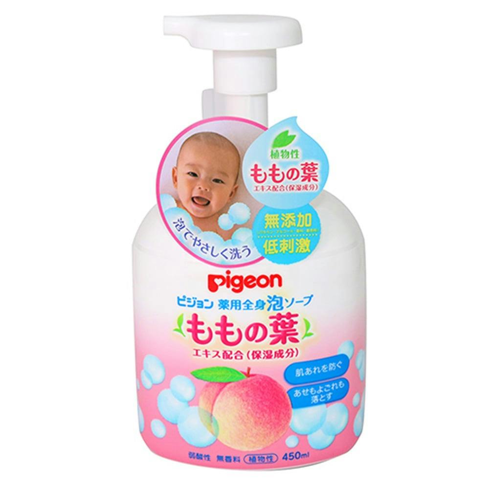 ピジョン 薬用全身泡ソープ ももの葉 本体 450ml その他ベビー雑貨 ピジョン 薬用全身泡ソープ ももの葉 本体 450ml その他ベビー雑貨