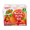 ピジョン 紙パック飲料 キャロット＆アップル100 125ml×3個パック(販売終了)