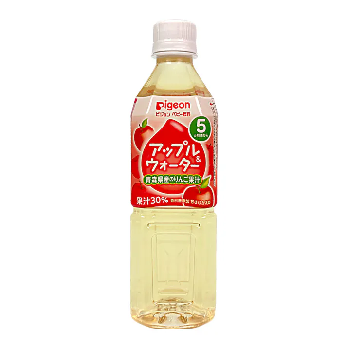 ピジョン ペットボトル飲料 アップル&ウォーター 500ml