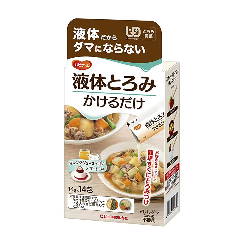 ピジョンタヒラ 液体とろみかけるだけ 14g×14包 生活サポート食 ピジョンタヒラ 液体とろみかけるだけ 14g×14包 生活サポート食