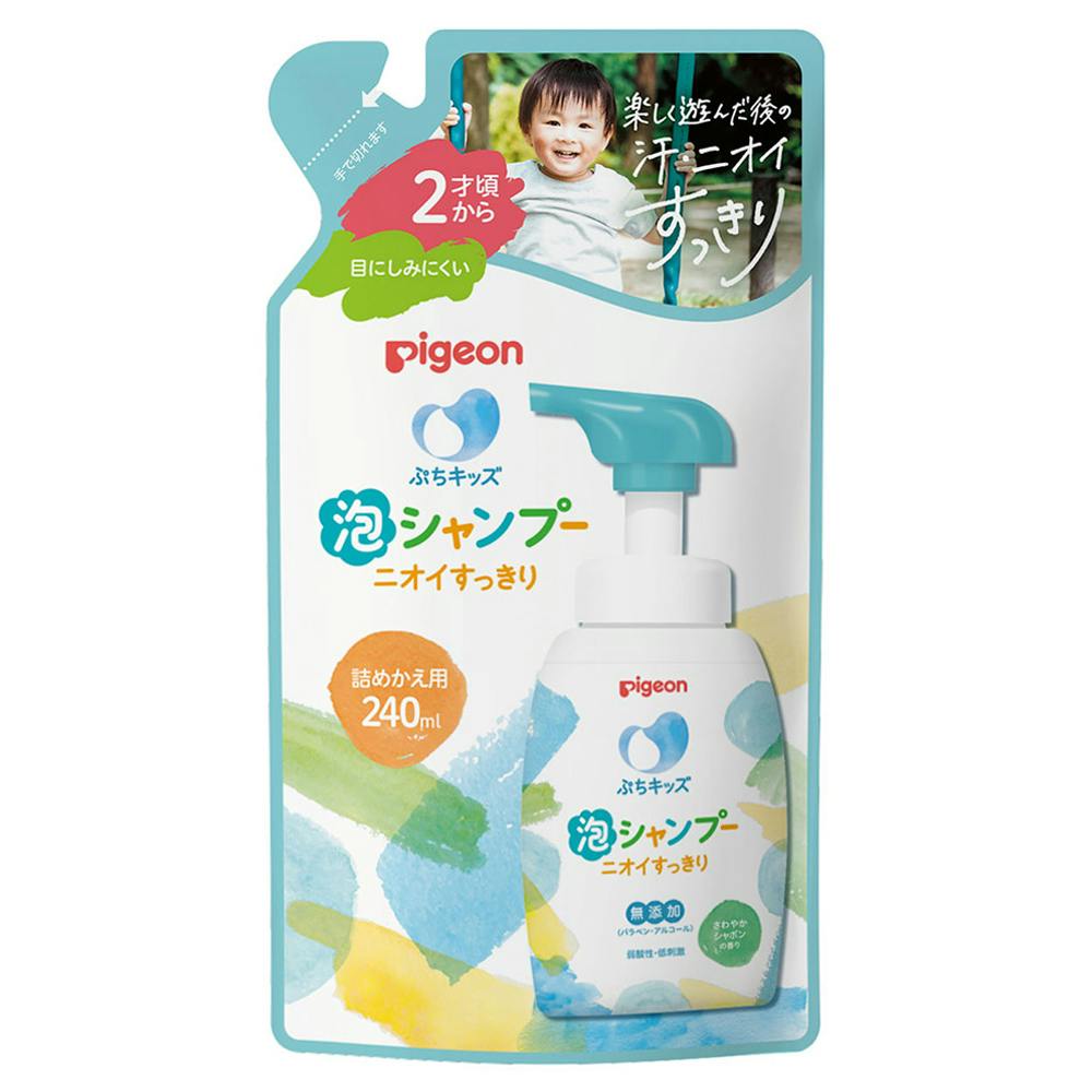 ぷちキッズ 泡シャンプー ニオイすっきり 詰替 240ml ベビー用シャンプー・ボディソープ ぷちキッズ 泡シャンプー ニオイすっきり 詰替 240ml ベビー用シャンプー・ボディソープ