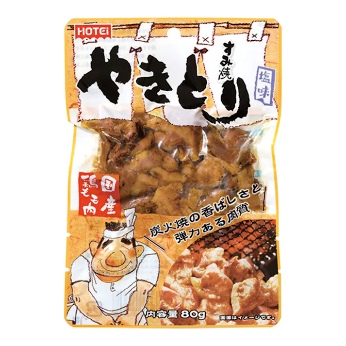 すみ焼 やきとり 塩味 80g