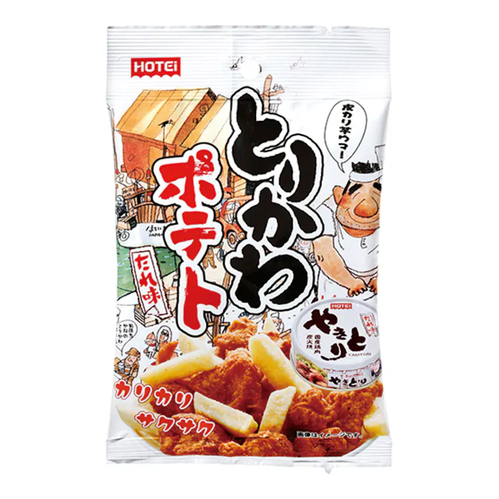 とりかわポテト たれ味 35g