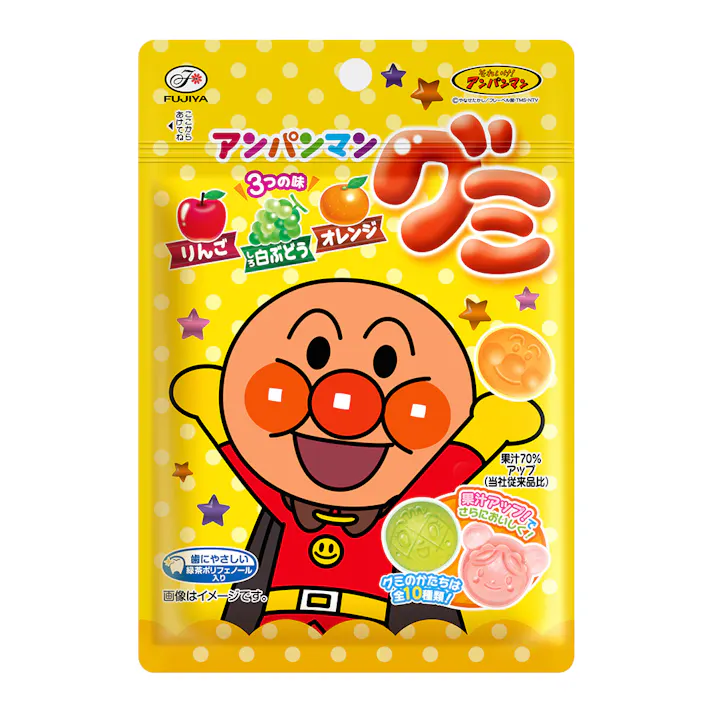 不二家 アンパンマングミ 50g