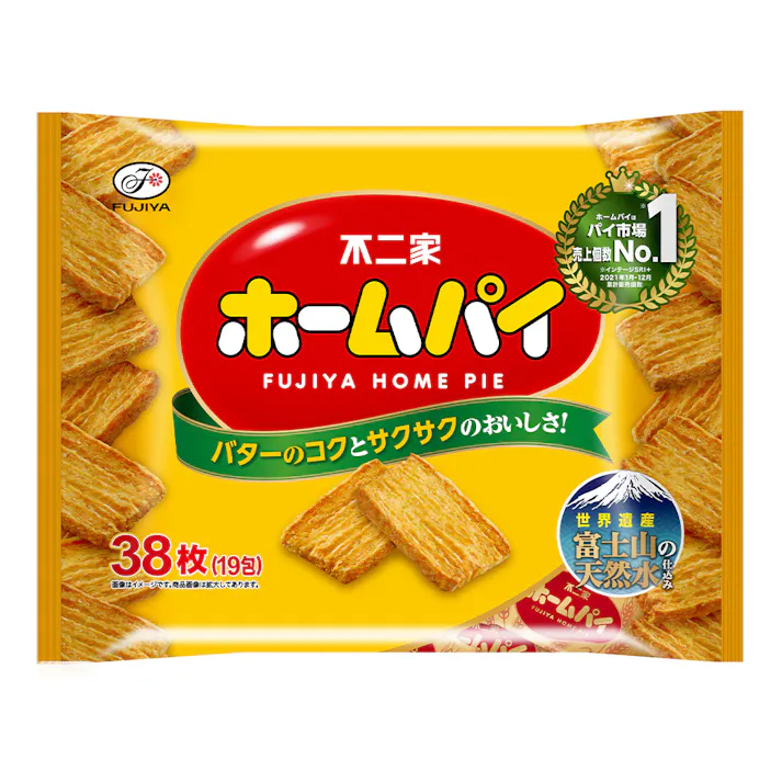 不二家 ホームパイ 38枚(19包)