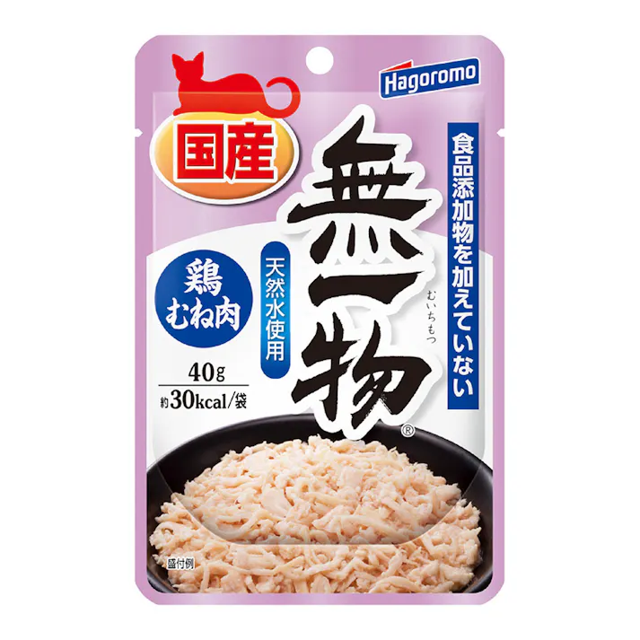 はごろもフーズ 無一物パウチ 鶏むね肉 40g