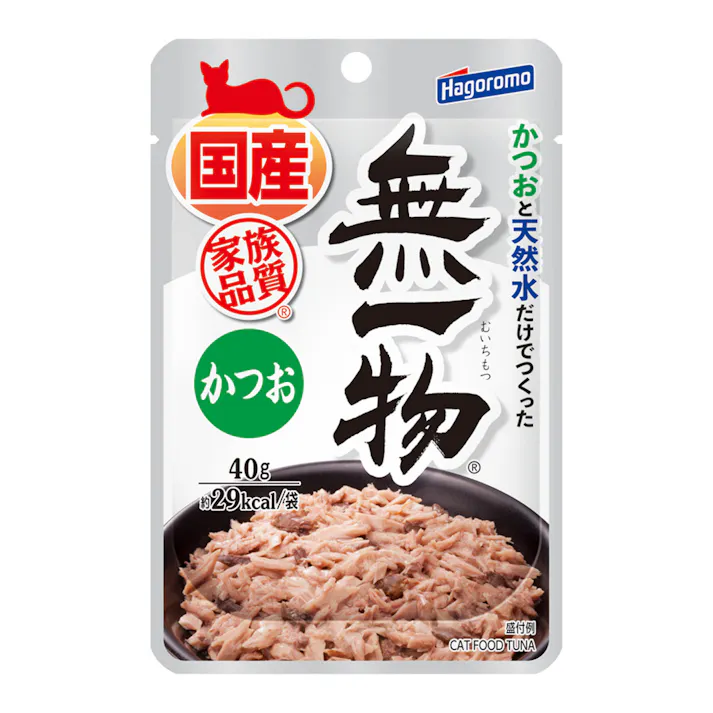 無一物 パウチ かつお 40g